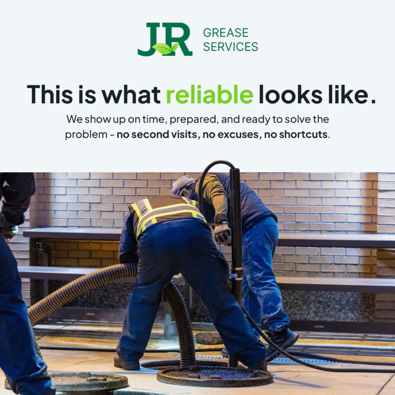 JR Grease Services case study